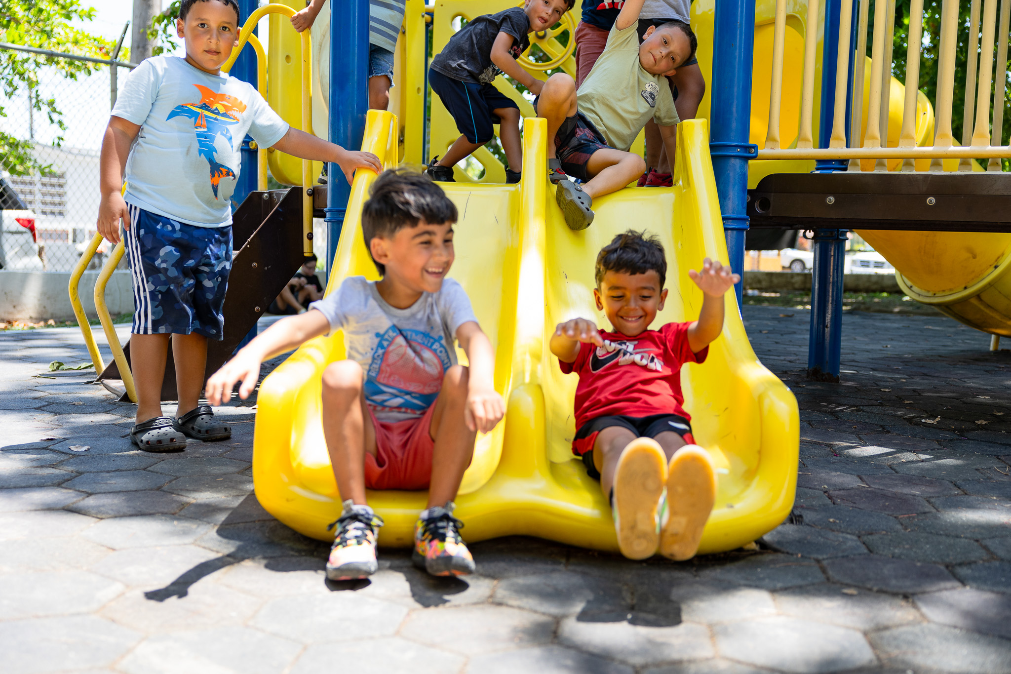 Kids at a Puerto Rico YMCA Day Camp