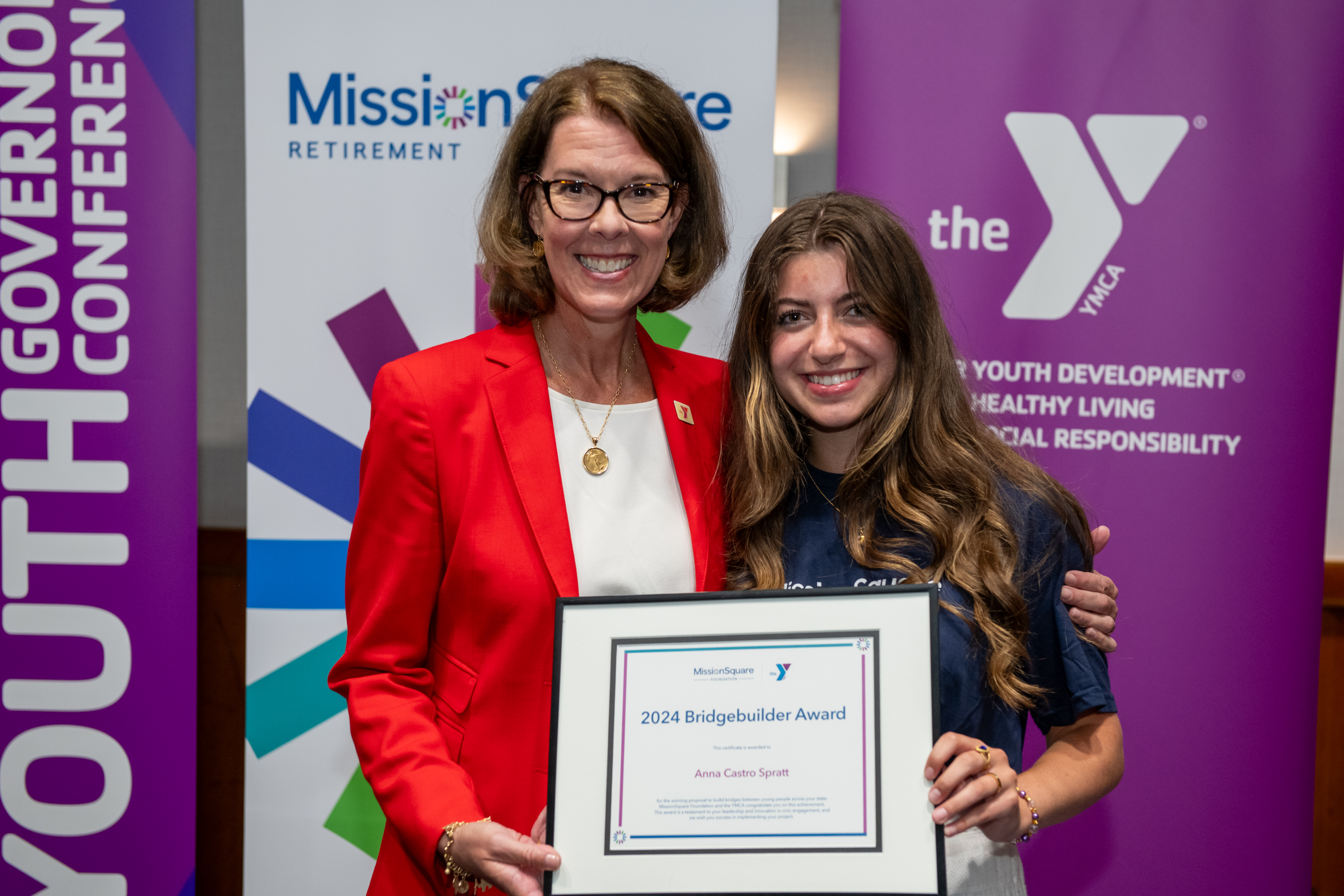 Suzanne McCOrmick with Changemaker winner